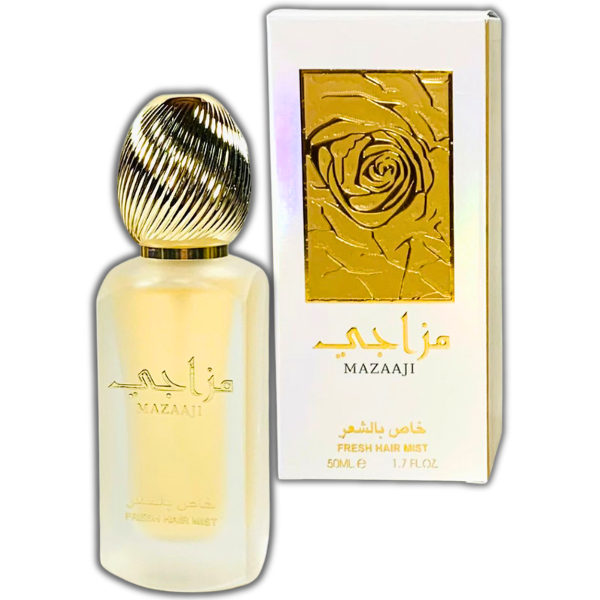 Mazaaji Hair Mist – Brume Cheveux Enrichie Huile en Ricin – Lattafa