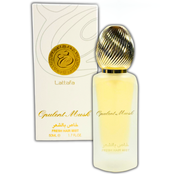 Opulent Musk Hair Mist - Brume Cheveux a l'Huile en Ricin - Lattafa