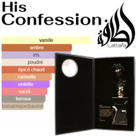 His Confession - Lattafa - Eau de Parfum - 100 ml