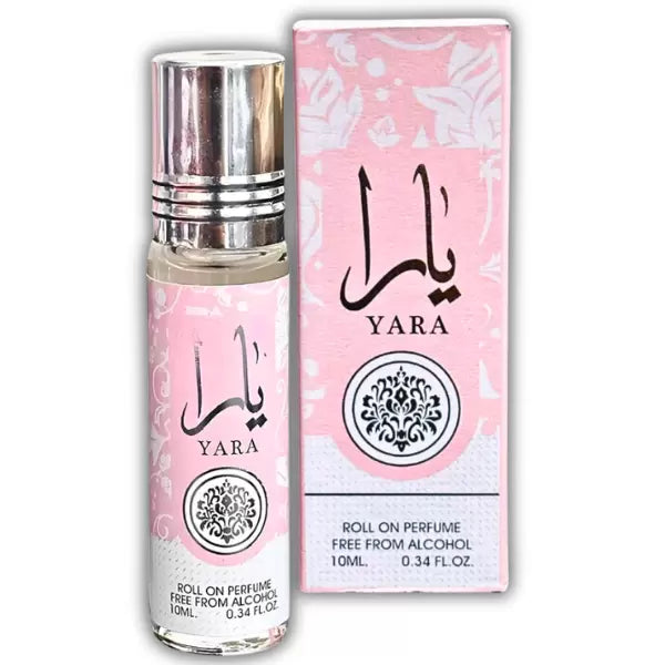 Yara - Musc 10ml - Lattafa - concentré de parfum sans alcool